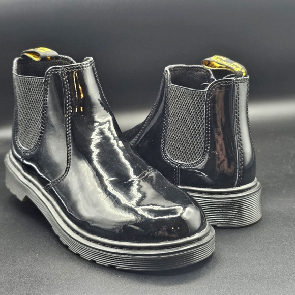 Dr. Martens 2976 Patent Leather Chelsea Boots - Picture 1 of 9